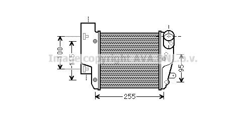 AVA QUALITY COOLING Интеркулер AI4304